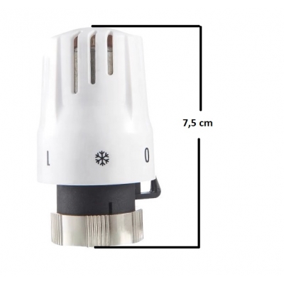 Głowica termostatyczna do grzejnika M30x1,5 Biała